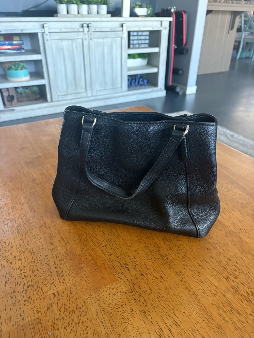 Kate Spade Black Pebbled Leather Tote Bag - Picture 4 of 11
